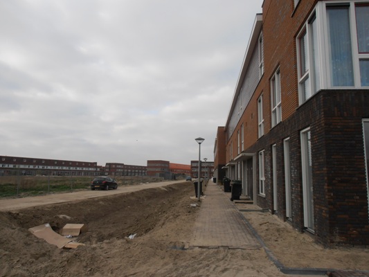 Dianaplantsoen - gezien vanaf de kruising met de Midasstraat (april 2012)