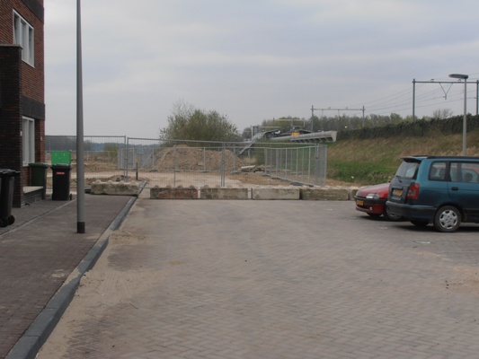 Polluxstraat - Bouw appartementencomplex (april 2012)