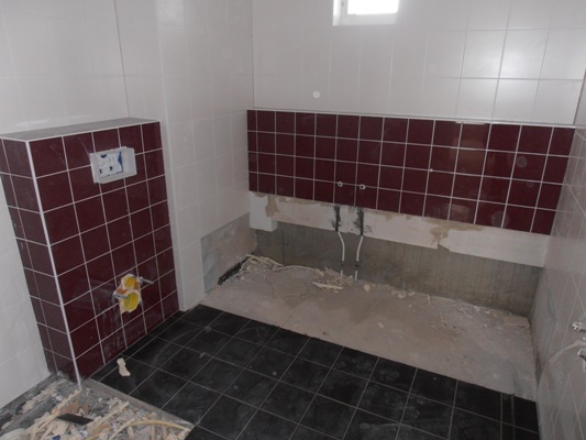 Gratema - Badkamer in aanbouw